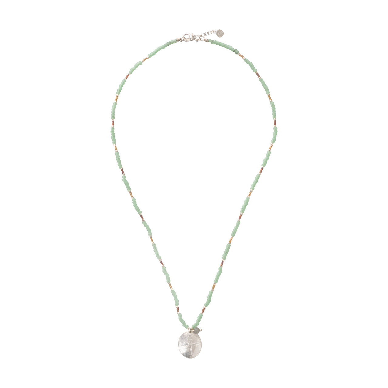 Prayer Labradorite SC Necklace Labradorite - LEEF mode en accessoires