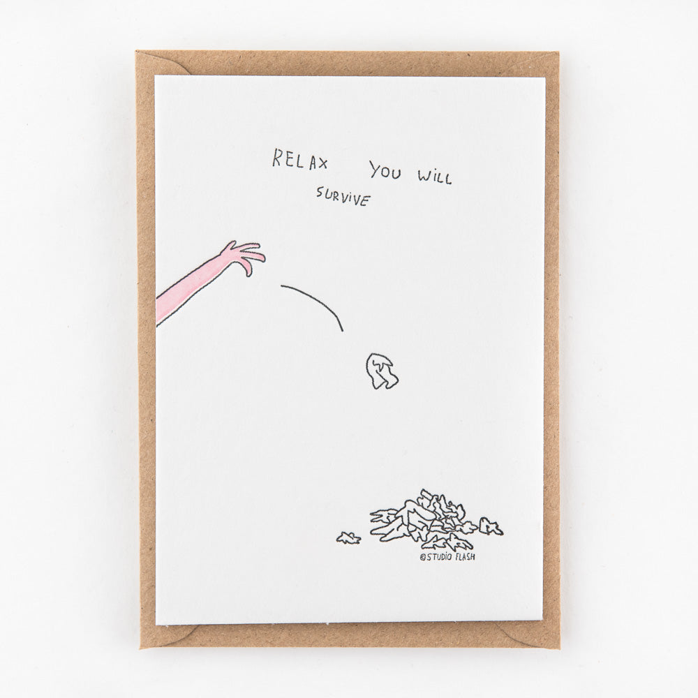 Relax You Will Servive van Mr & Ms Flash te koop bij LEEF mode en accessoires Meppel