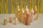 Sculpture Angel 3 stuks Gold silkshiny van Rustik Lys te koop bij LEEF mode en accessoires Meppel