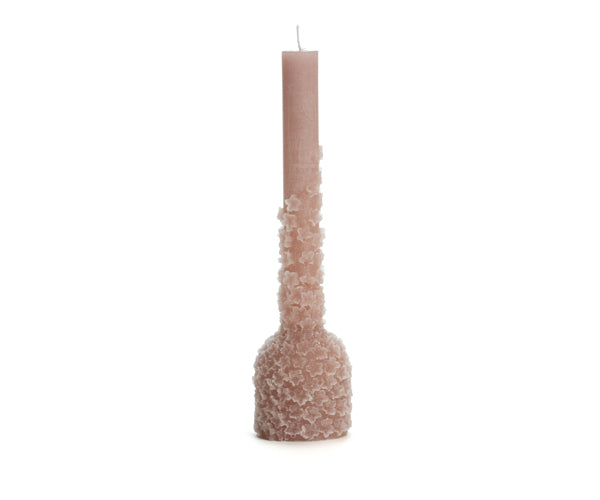 Sculpture candle bloom Violet van Rustik Lys te koop bij LEEF mode en accessoires Meppel