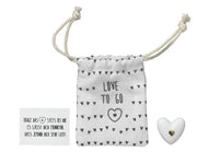 Small pocket companion heart van Rader te koop bij LEEF mode en accessoires Meppel