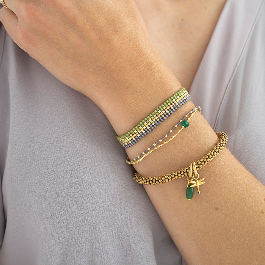 Soul Aventurine GC Bracelet  Aventurine - LEEF mode en accessoires