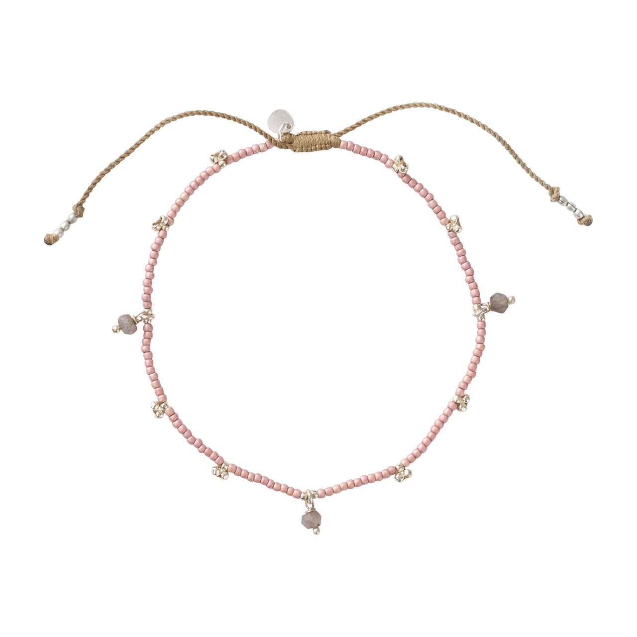 Spice Labradorite SC Anklet Labradorite - LEEF mode en accessoires