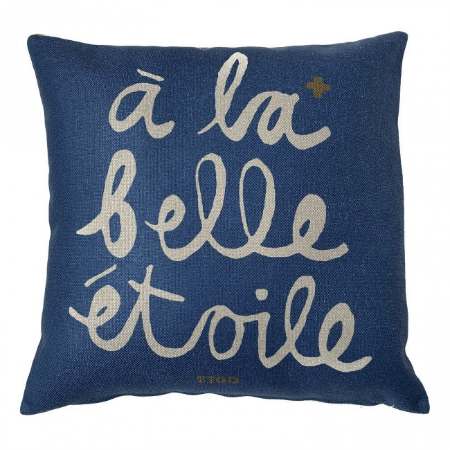 Stapelgoed Kussen La Belle Etoille 50x50 Blue van Stapelgoed te koop bij LEEF mode en accessoires Meppel