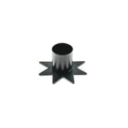 Star Candleholder black - LEEF mode en accessoires