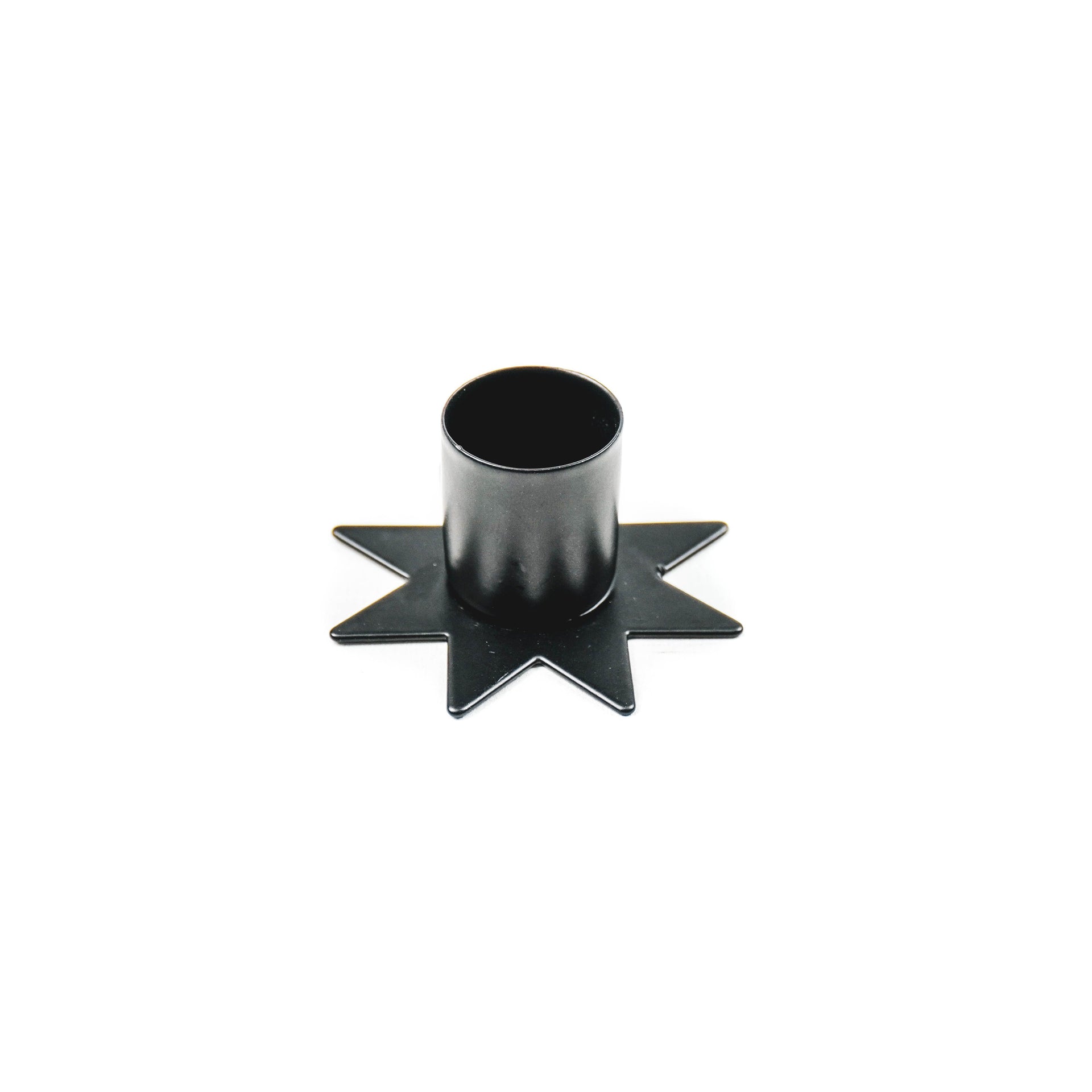 Star Candleholder black - LEEF mode en accessoires