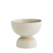 Stoneware Flower Pot 13.5x11.5 Creme/Grey/Peach - LEEF mode en accessoires