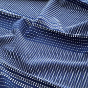 Striped Hammam Towel 100x180cm Blue, White - LEEF mode en accessoires