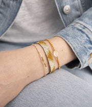 Summer Citrine Gold bracelet van a Beautiful Story te koop bij LEEF mode en accessoires Meppel