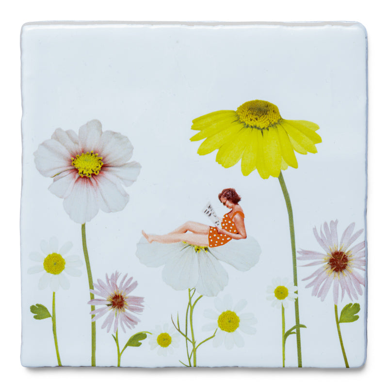 Surrounded by Flowers 10 x 10 van StoryTiles te koop bij LEEF mode en accessoires Meppel