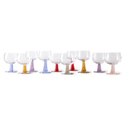 Swirl Wine Glass High Ochre van HKliving te koop bij LEEF mode en accessoires Meppel