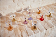 Swirl wine glass nude High van HKliving te koop bij LEEF mode en accessoires Meppel