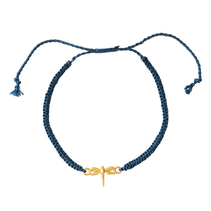 Symbol Dragonfly Gold Bracelet Gold - LEEF mode en accessoires