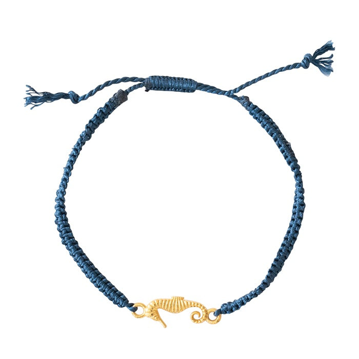 Symbol Seahorse Gold Bracelet Gold - LEEF mode en accessoires