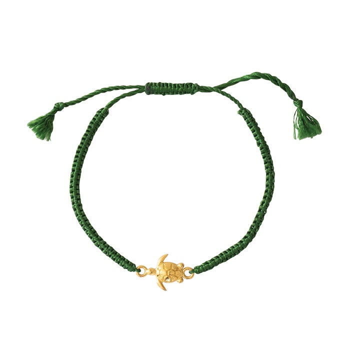 Symbol Turtle Gold Bracelet Gold - LEEF mode en accessoires