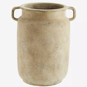 Terracotta Vase Washed Beige van Madam Stoltz te koop bij LEEF mode en accessoires Meppel