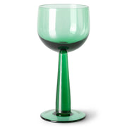 The Emeralds Wine Glass Tall set of 4 Fern Green van HKliving te koop bij LEEF mode en accessoires Meppel