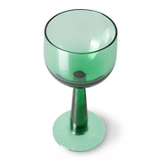 The Emeralds Wine Glass Tall set of 4 Fern Green van HKliving te koop bij LEEF mode en accessoires Meppel
