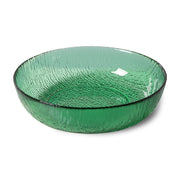 The Emeralds: Glass Salad Bowl Green van HKliving te koop bij LEEF mode en accessoires Meppel