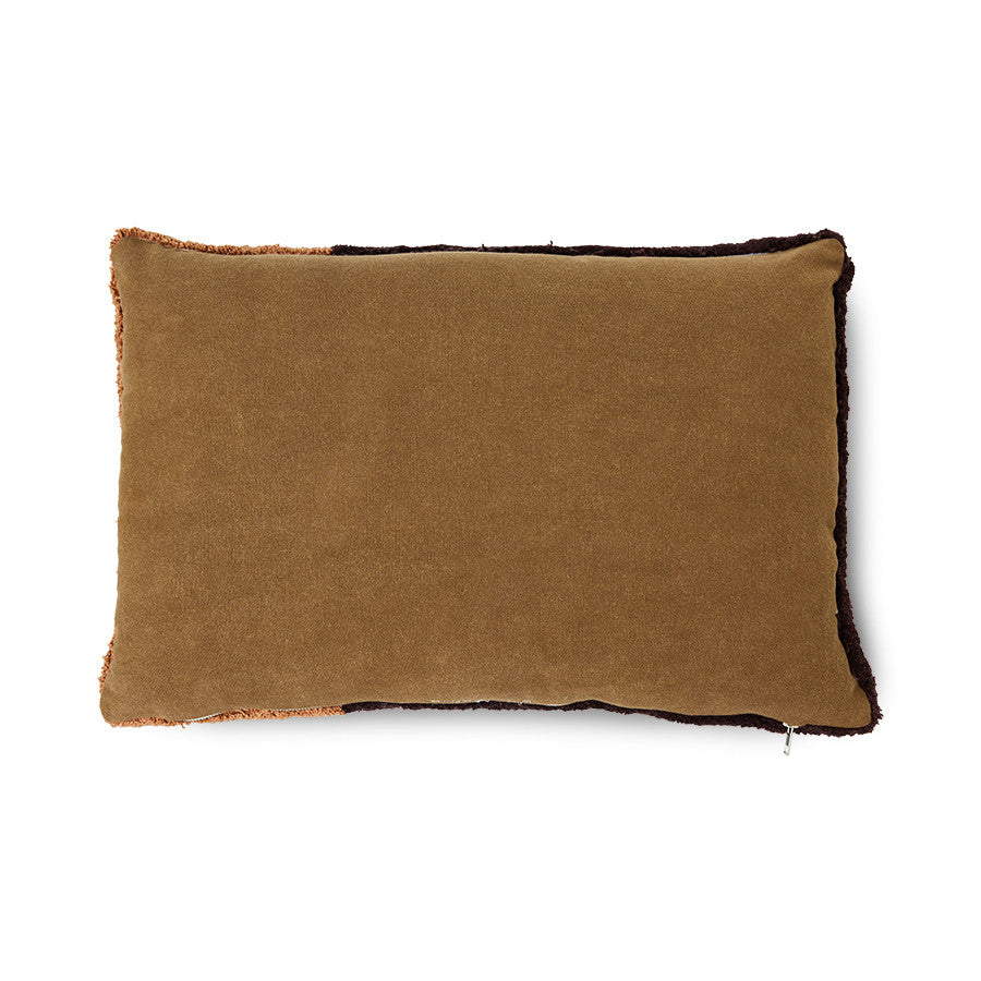 Tufted Graphic Cushion Bark - LEEF mode en accessoires