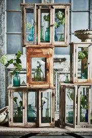 Vase Recycled Glass 2008-15 Green van De Weldaad te koop bij LEEF mode en accessoires Meppel