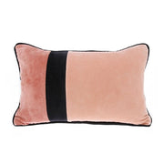 Velvet Cushion black piping van HKliving te koop bij LEEF mode en accessoires Meppel