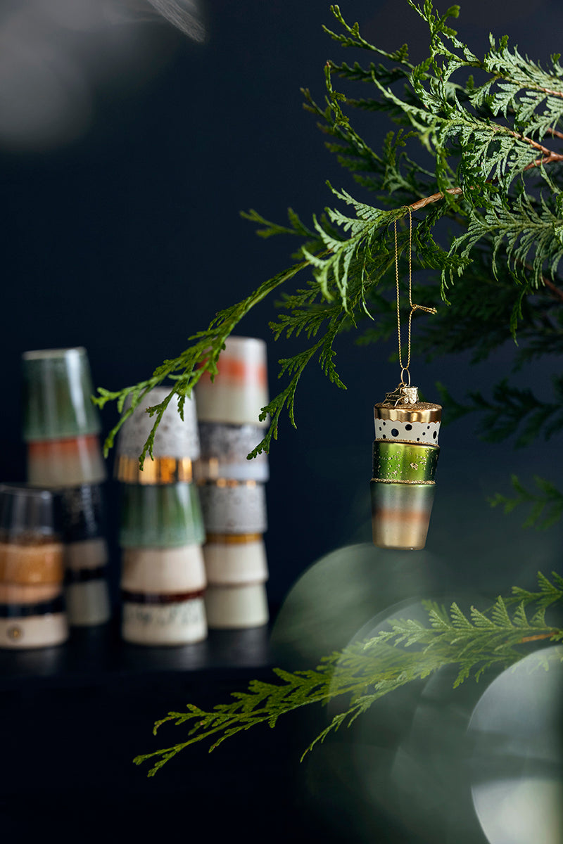 Vondels voor HKliving Christmas Ornaments (3 stuks Gold van HKliving te koop bij LEEF mode en accessoires Meppel