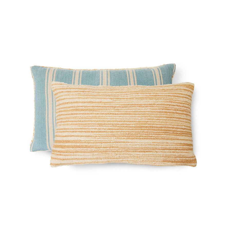 Wooven Cushion Coastal - LEEF mode en accessoires