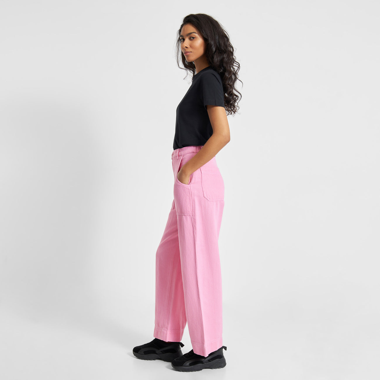 Workwear Pants Vara Cashmere Pink - LEEF mode en accessoires