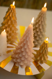 kerstboom 6.3x12cm  Gold Silkshiny van Rustik Lys te koop bij LEEF mode en accessoires Meppel